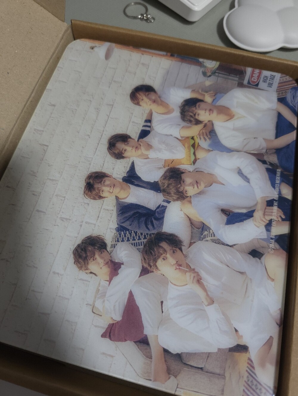 BTS 2018 Exhibition "Oh,Neul" Official Acrylic Clock (NIB / Unused)
